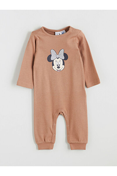 LC Waikiki Brown Licensed Baby Girl Romper Set of 2