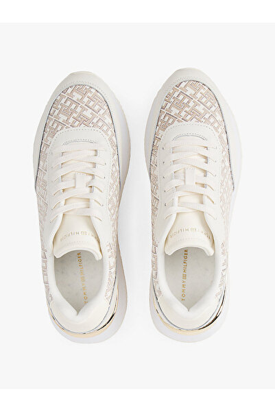 Tommy Hilfiger Kadın Beyaz Sneaker