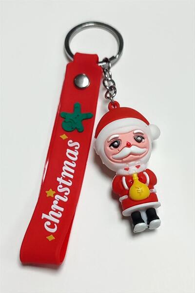ZERO LAND MTXDPN Crăciun Moș Crăciun (172906) Breloc din silicon-roșu