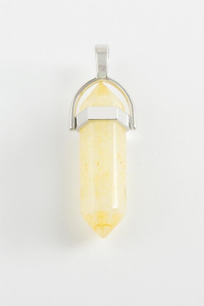 ZERO LAND MTXDPN أقراط أقراط من العقيق (170601) - أصفر