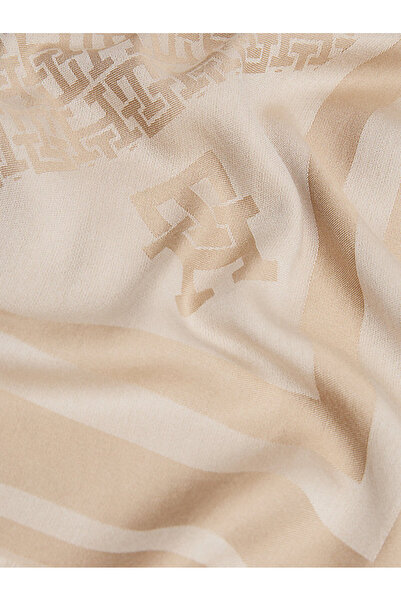 Tommy Hilfiger Kadın Bej Şal