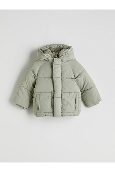 LC Waikiki Jachetă gonflabilă verde hidrofugă pentru băieți