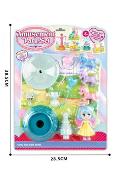 genernic New amusement park game horse with doll