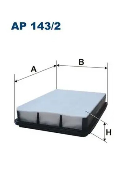 Filtron Ap1432 Air Filter 1780130040 1780130080