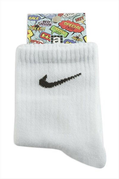ZERO LAND MTXDPN White College (222308) Чорапи 8X28-Бяло