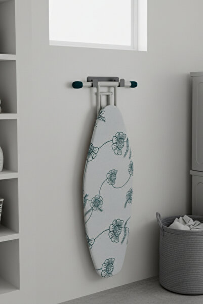 Grandmix Duvara Monte Metal Ütü Masası Askılığı Çamaşır Odası Düzenleyici