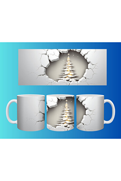 Evion Christmas Pine Tree Themed Mug – Warm Gift for Winter 15