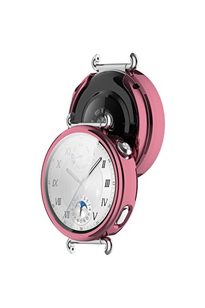 bbtech For Huawei Watch Gt 6 41mm Tpu Silicone Case and Screen Protector 360 Full Protection Gt6 Case Protector