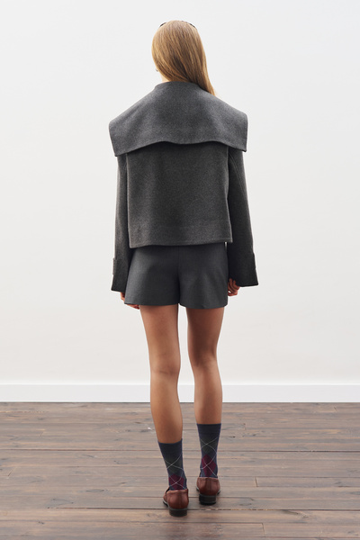 Manuka DÜĞME DETAYLI KAŞE CEKET ANTRASİT