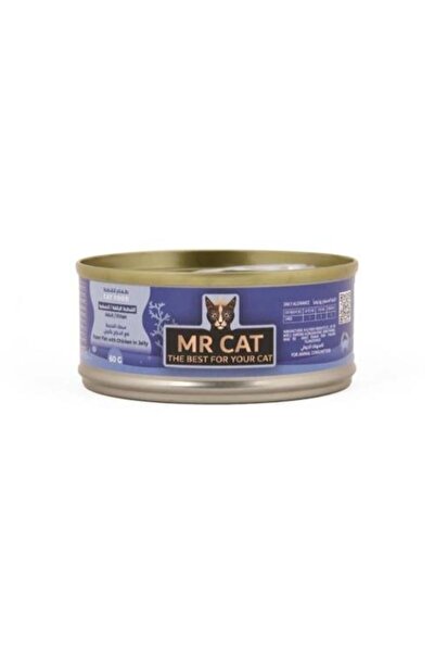 Mr. Cat Mr Cat Wet Cat Food - Ocean Fish with Chicken in Jelly, 60g