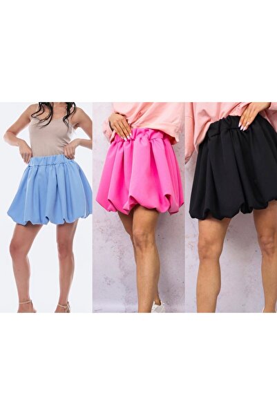 DENRA Short colorful skirt