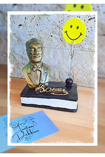 Tonton Öğretmenler Günü Hediyesi Atatürk Büst Notluk