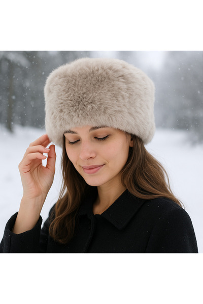 Netodak قبعة فاخرة ذات ملمس ناعم وحراري للطقس البارد على الطراز الروسي الريفي...