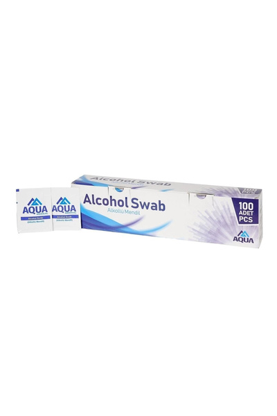 Aqua Alkollü Swab 100'lü