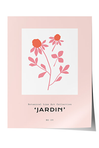 Zestia Poster fără ramă, Colecția Jardin - Floare sălbatică, Poster decorativ...