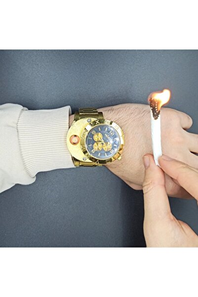 TrendÜrünlerim ÇAKMAKLI SAAT ÖZEL KUTULU