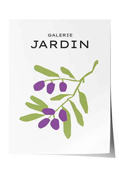 Zestia Plakat bez okvira, Galerie Jardin Minimalna maslinova grana, plakat za...