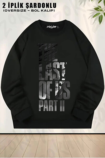 ZOKAWEAR Hanorac unisex Prison The Last Of Us Part 2 „vengeful Ellie” (NEGRU ...