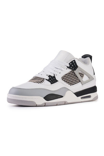 MODINI Pantofi sport pentru femei și bărbați, culoare alb/gri