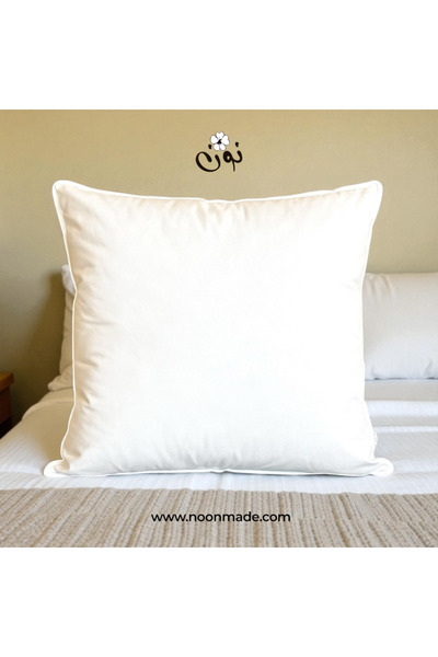 noonmade Microfiber Filled Square Pillow 50x50 cm