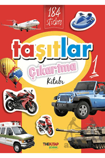 The Kitap Vehicles Sticker Book - 1