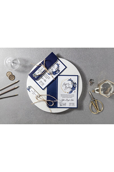 İKLİM DAVETİYE Düğün Davetiyesi / Nişan Davetiyesi / Nikah Davetiyesi / (100 ...