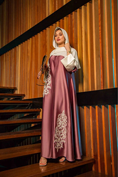 EMOND Elegant abaya made of French silk fabric
