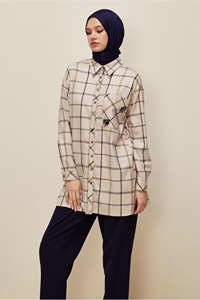 Alvina Plaid Tunic 46132