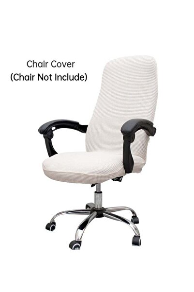 Generic Office Chair Cover Stretch Jacquard Removable Washable Waterproof