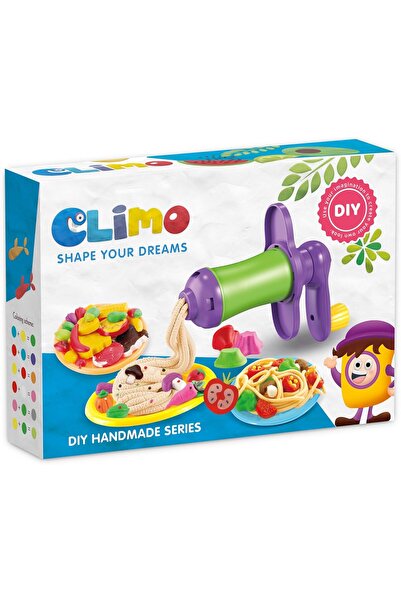 CLIMO مجموعة ألعاب المعكرونة الطينية الملونة | اصنع معكرونتك ونودلزك بنفسك لل...