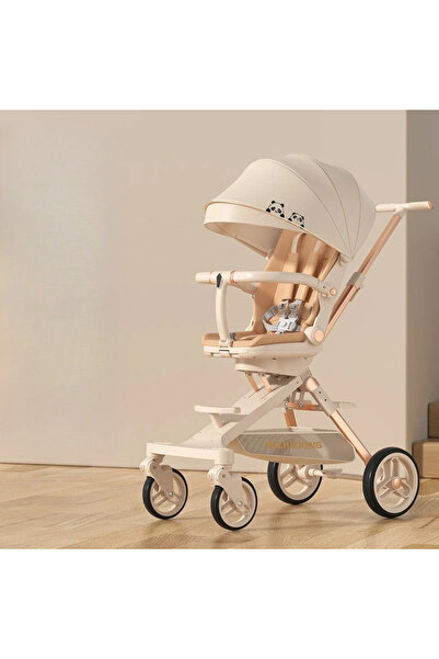 Maison Elise Cărucior sport 3 in 1, 6-36 luni, Model Panda - Crem