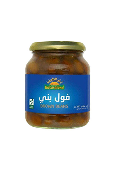 Others فول مدمس بني عضوي من أرض الطبيعة 360 غرام