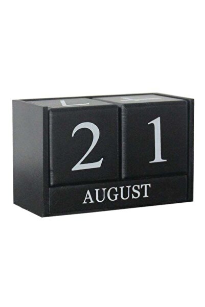 fun zone Generic Wooden Desktop Calendar Black