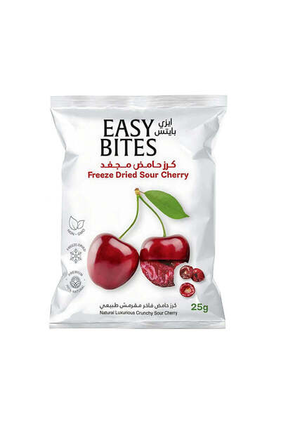 Others كرز حامض مجفف بالتجميد 25 جرام من إيزي بايتس
