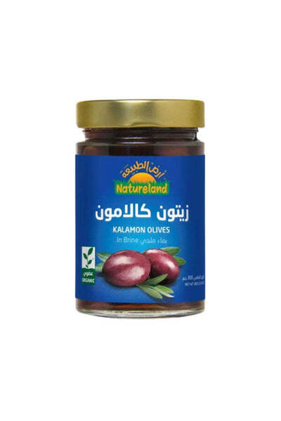 natureland Kalamon Olives in Brine 300 g