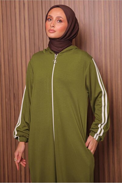 TRENDTESETTÜR Women's Green (Y.Green) Ka Hooded Anthology Suit t 0835