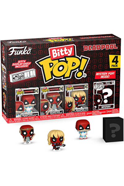 Funko بيتي بوب! مارفل: ديدبول - مجموعة نوم ممتعة من 4 قطع