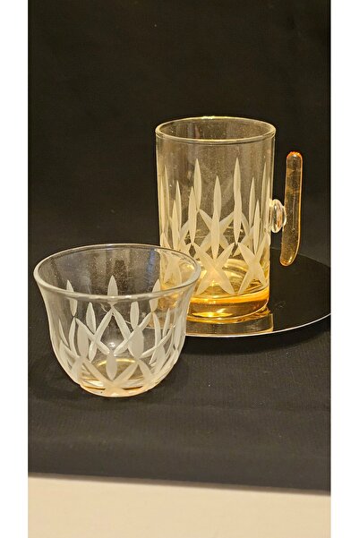 Turkish Store İstanbul Bal X Model 18-Piece Tea Set