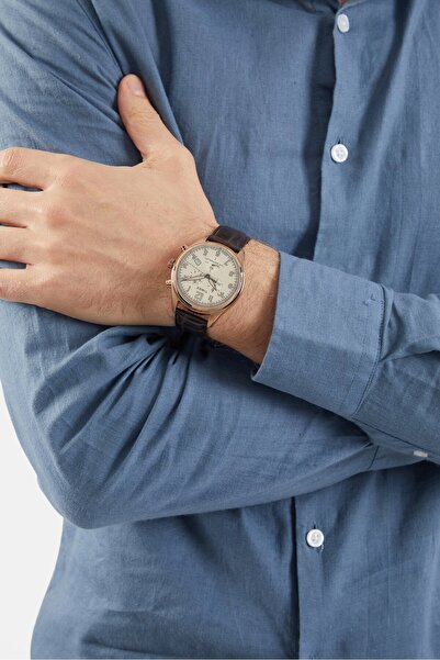 Timex Men TW2R88300 The Waterbury Quartz Watch, Brown