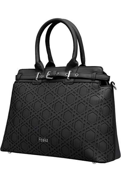 FOSKA Women’s Premium PU Leather Tote Bag - Stylish, Spacious, Durable Handbag