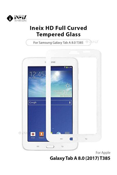 ineix واقي شاشة كامل من الحافة إلى الحافة لجهاز Samsung Galaxy Tab 3 Lite 7.0...