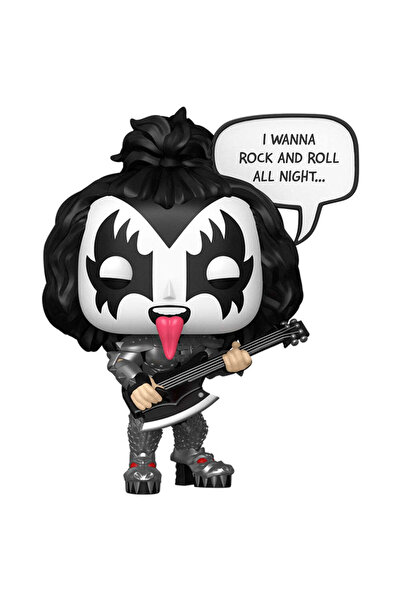 Funko Pop Sayings! Rocks: Kiss - The Demon (R&R All Night)