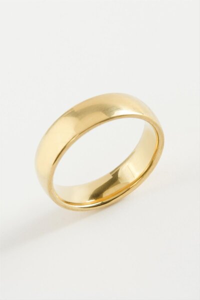 ZERO LAND خاتم زفاف من الفولاذ NRTMSA (90934) 6 مم-17