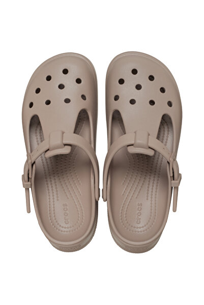 Crocs Κλασικές παντόφλες Mary Jane Clog Unisex Beige - 210581