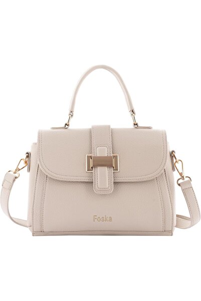 FOSKA حقيبة كروس بودي - حقيبة كتف من جلد البولي يوريثان عالي الجودة للنساء