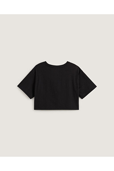 Vans Classic Script Women's Black T-Shirt - Vn000Qdf