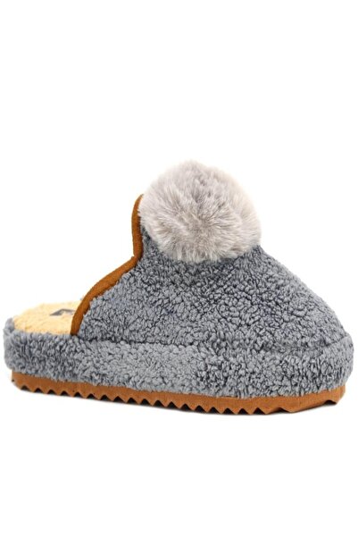 Auris Winter Women's House Slippers – Plush Design with Pompoms, Soft and Non...
