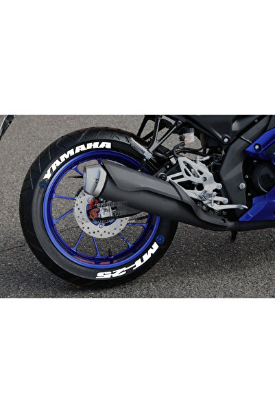 Performance Stickers Motosiklet Yamaha MT-25 Lastik Sticker Set 15-19inç Aras...