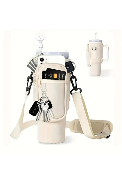 OzzConcept Ozly Quencher Thermos Strap Thermos Case Bag and Shoulder Strap Accessory