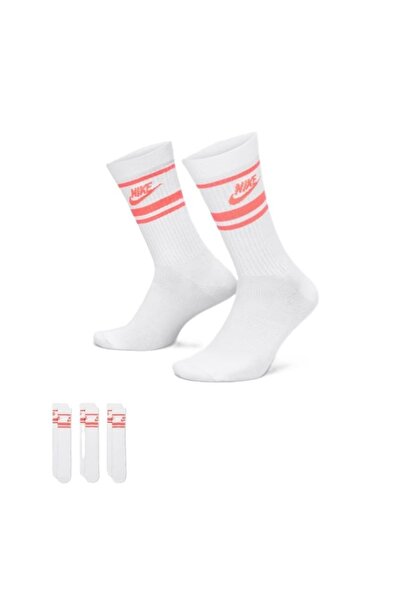 Nike Sosete U NK NSW EVERYDAY ESSENTIAL CREW 3PR - 144 STRIPES